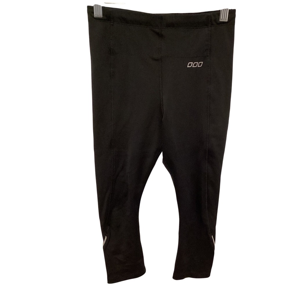Lorna Jane Active Black Capris Leggings Athleisure‎ Workout Fitness Size S
